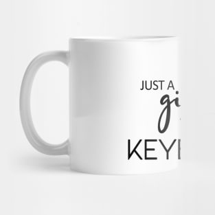 Just A Girl Who Loves Keyboard - Music Keyboard Mug